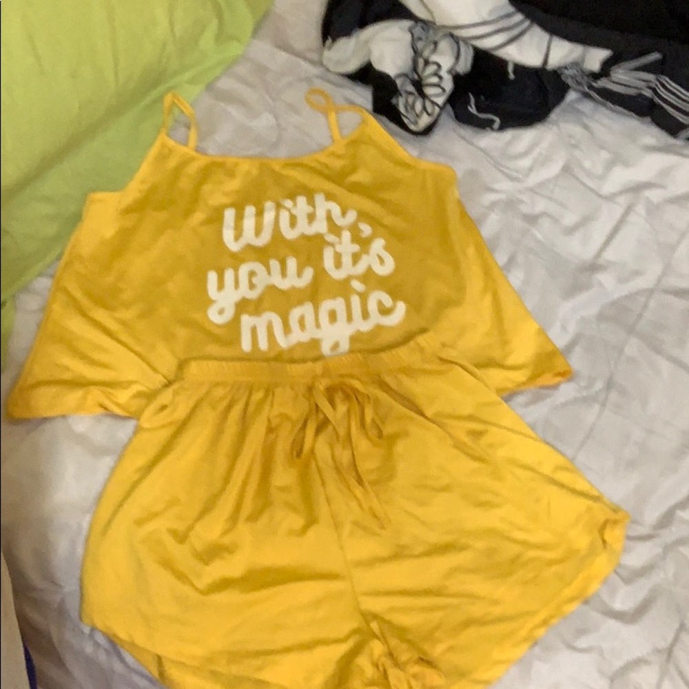 Cute pj set